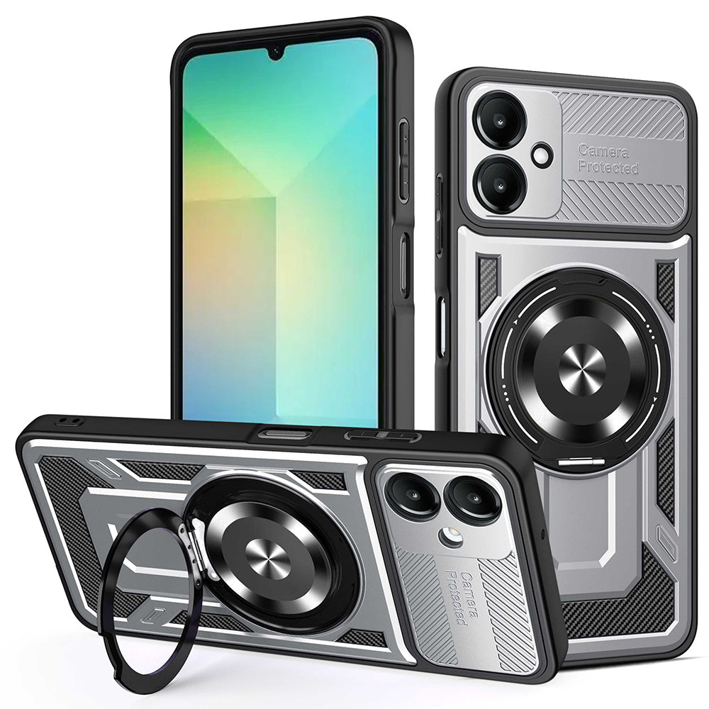 Capa para Samsung Galaxy A06 A065, Techsuit, RuggedCam, Cinzento