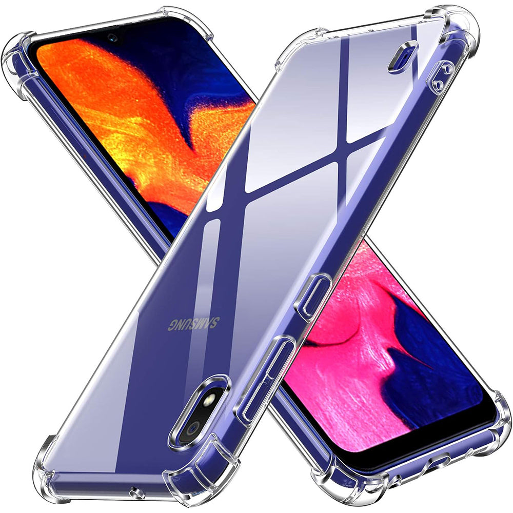Capa para Samsung Galaxy A10 A105, Techsuit, Shockproof Clear, Transparente