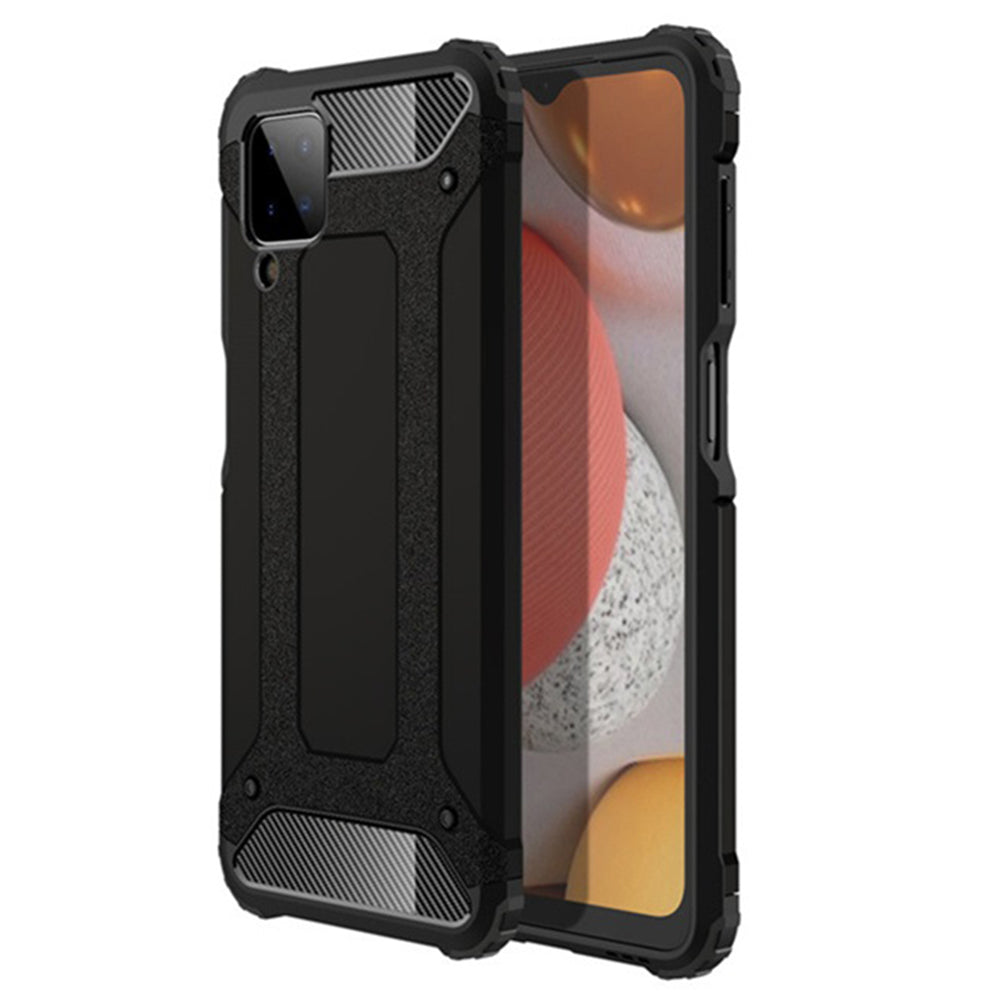 Capa para Samsung Galaxy A12 Nacho A127 / A12 A125, Techsuit, Hybrid Armor, Preta
