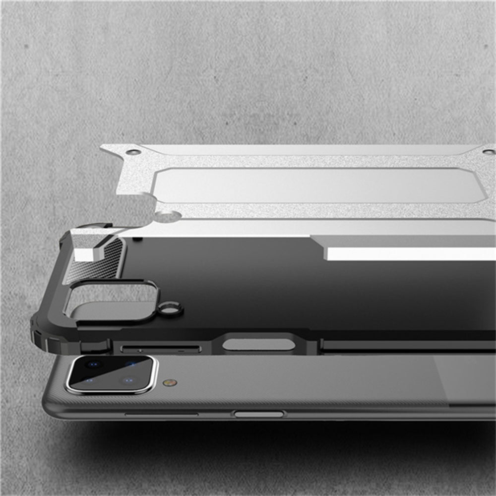 Capa para Samsung Galaxy A12 Nacho A127 / A12 A125, Techsuit, Hybrid Armor, Preta