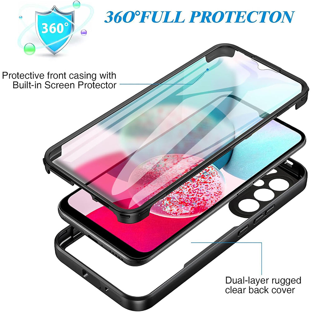 Capa para Samsung Galaxy A14 A145 / A14 5G A146, Techsuit, ColorVerse 360, Rosa