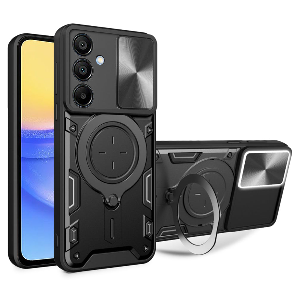Capa para Samsung Galaxy A15 5G A156 / A15 A155, Techsuit, CamGuard Pro, Preta