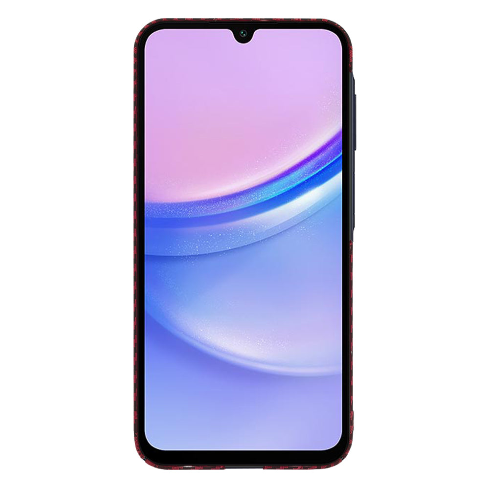 Capa para Samsung Galaxy A15 5G A156 / A15 A155, Techsuit, Carbonite FiberShell, Vermelha