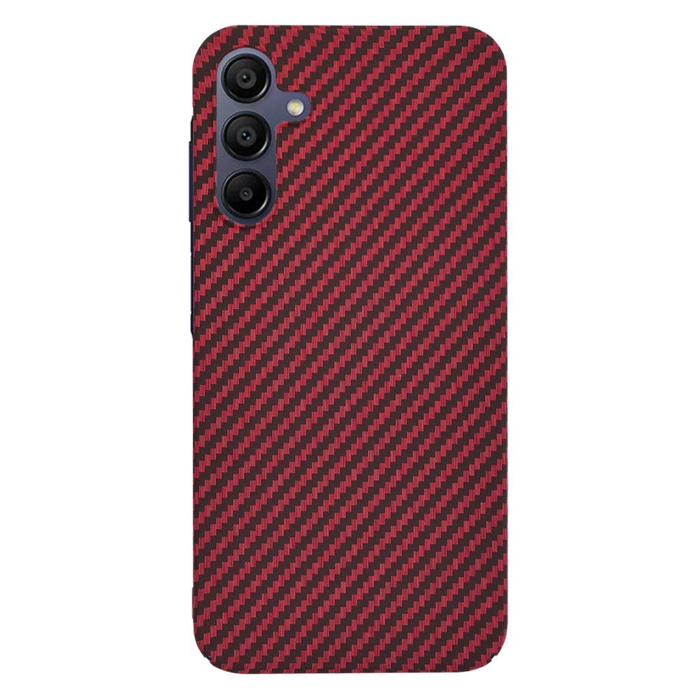 Capa para Samsung Galaxy A15 5G A156 / A15 A155, Techsuit, Carbonite FiberShell, Vermelha