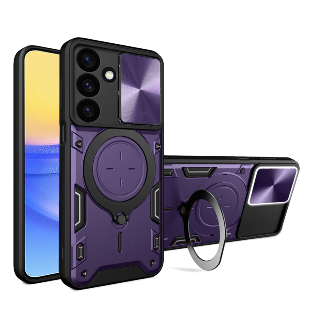 Capa para Samsung Galaxy A16 5G A166 / A16 4G A165, Techsuit, CamGuard Pro, Roxo