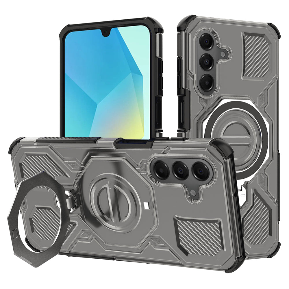 Capa para Samsung Galaxy A16 5G A166 / A16 4G A165, Techsuit, Carbon Shield Pro, Fumê