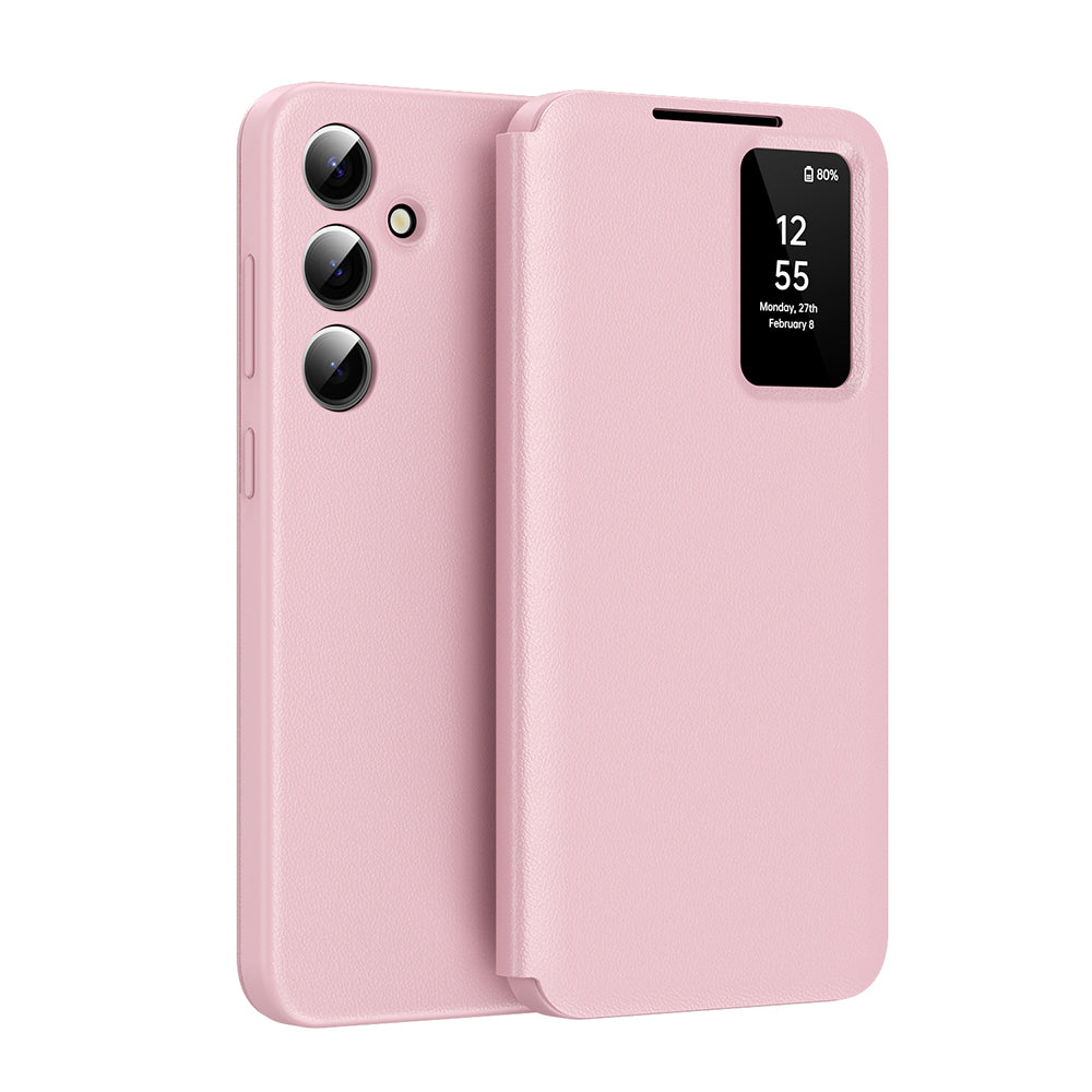 Capa para Samsung Galaxy A16 5G A166 / A16 4G A165, Techsuit, SmartView, Rosa