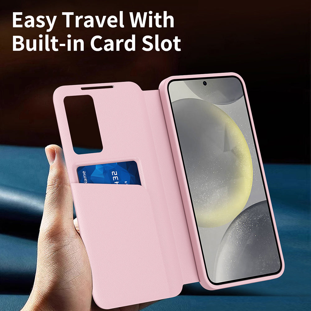 Capa para Samsung Galaxy A17 4G / A17 5G / A26 A266, Techsuit, SmartView, Rosa