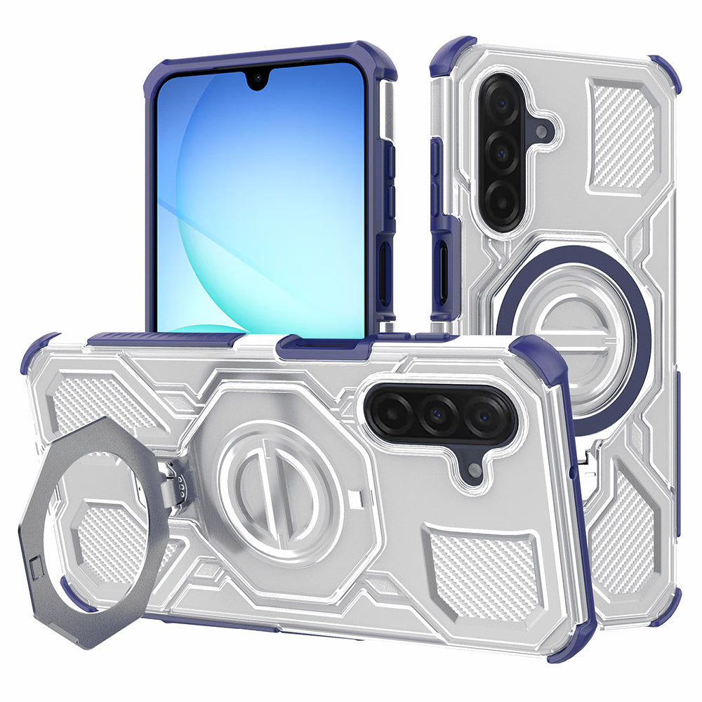 Capa para Samsung Galaxy A17 4G / A17 5G, Techsuit, Carbon Shield Pro, Azul