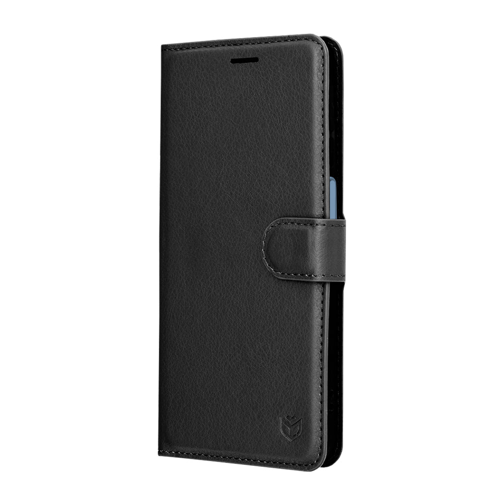 Capa para Samsung Galaxy A17 4G / A17 5G, Techsuit, Leather Folio, Preta