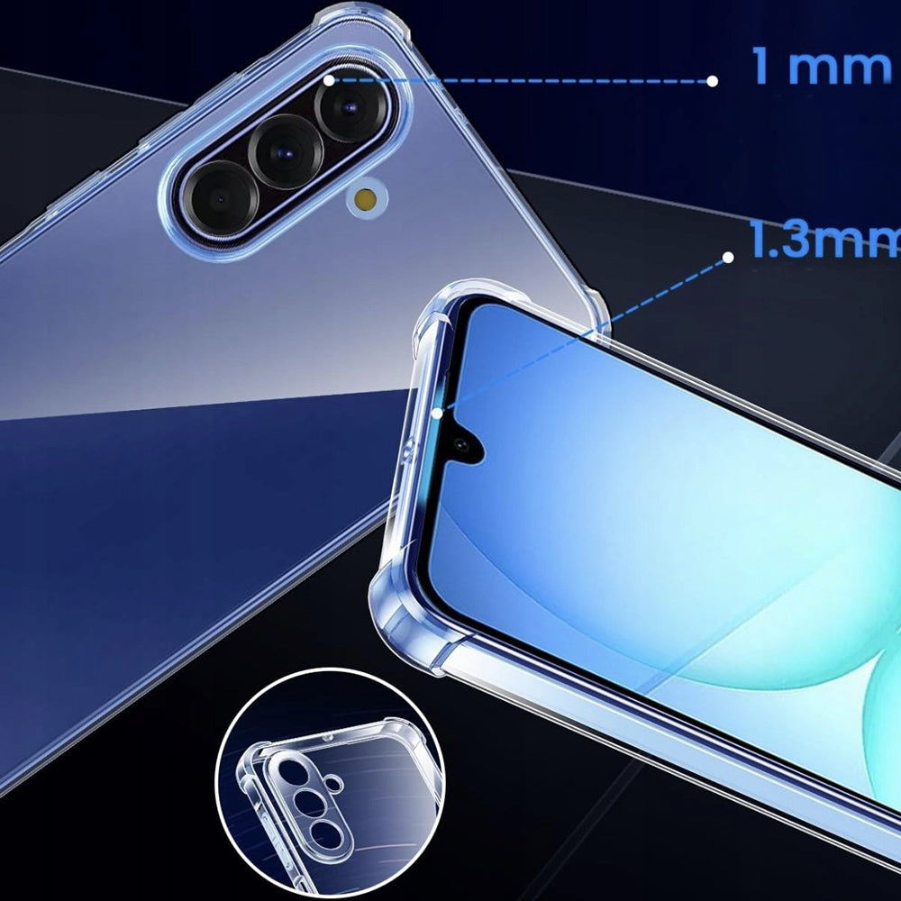 Capa para Samsung Galaxy A17 5G, Techsuit, Shockproof Clear, Transparente