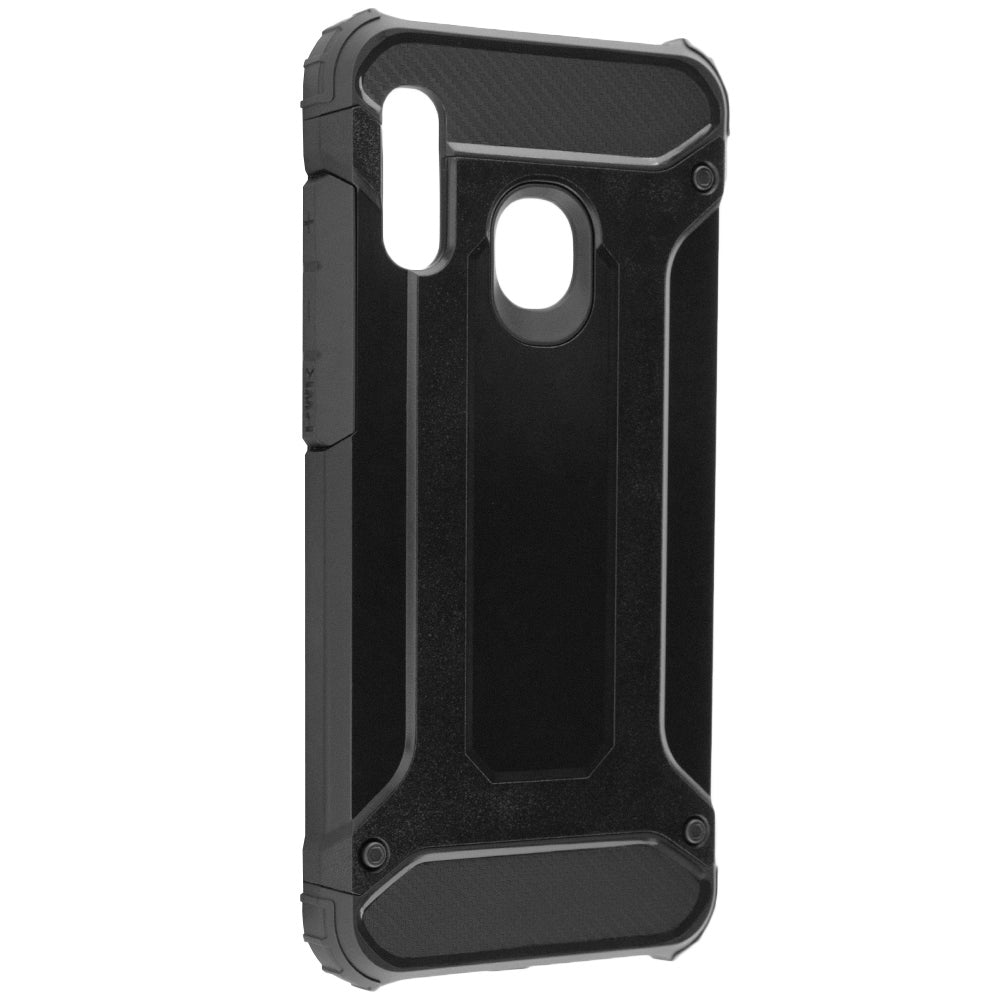 Capa para Samsung Galaxy A20e A202, Techsuit, Hybrid Armor, Preta