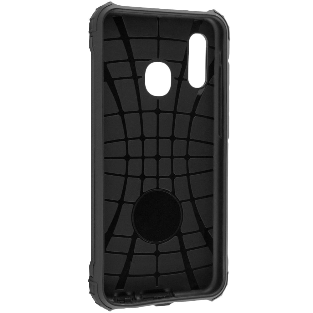 Capa para Samsung Galaxy A20e A202, Techsuit, Hybrid Armor, Preta
