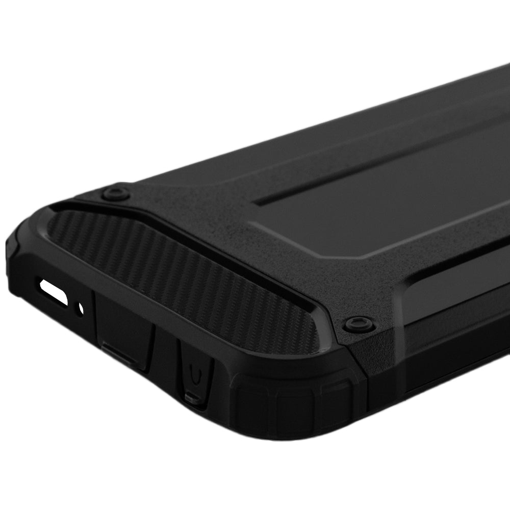 Capa para Samsung Galaxy A20e A202, Techsuit, Hybrid Armor, Preta