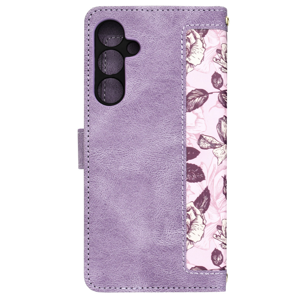 Capa para Samsung Galaxy A25 A256, Techsuit, FlipCraft, Roxa