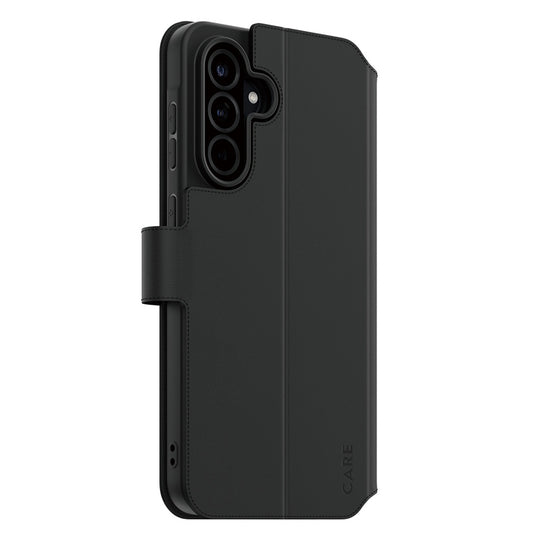 Capa para Samsung Galaxy A26 A266, PanzerGlass, com Suporte Kickstand Wallet, Preta