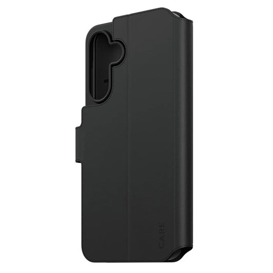 Capa para Samsung Galaxy A26 A266, PanzerGlass, com Suporte Kickstand Wallet, Preta