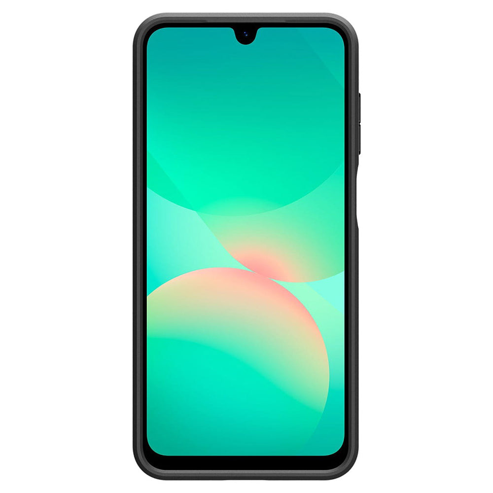 Capa para Samsung Galaxy A26 A266, Spigen, Liquid Air, Preta Fosca ACS09290