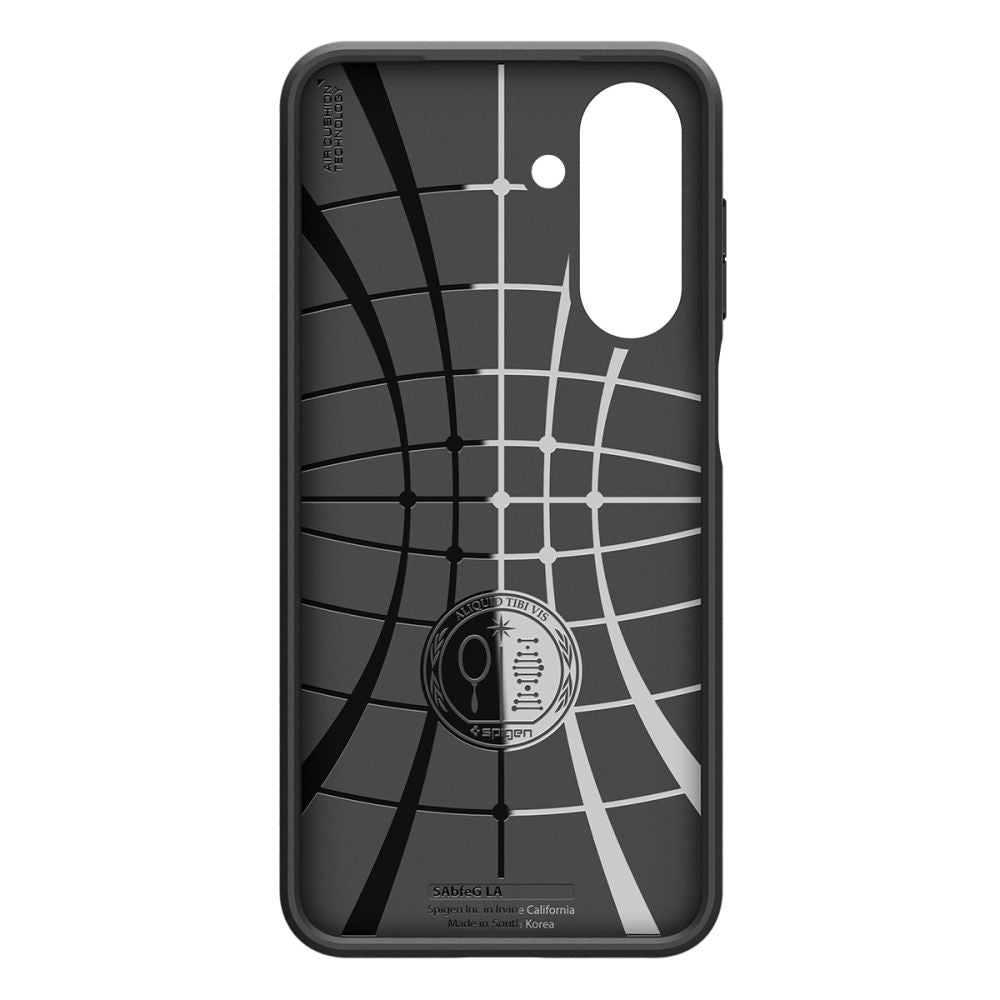 Capa para Samsung Galaxy A26 A266, Spigen, Liquid Air, Preta Fosca ACS09290