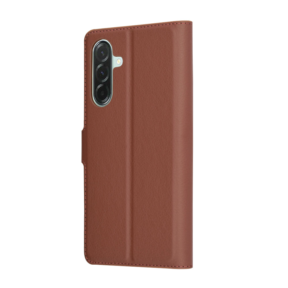 Capa para Samsung Galaxy A26 A266, Techsuit, Leather Folio, Castanha