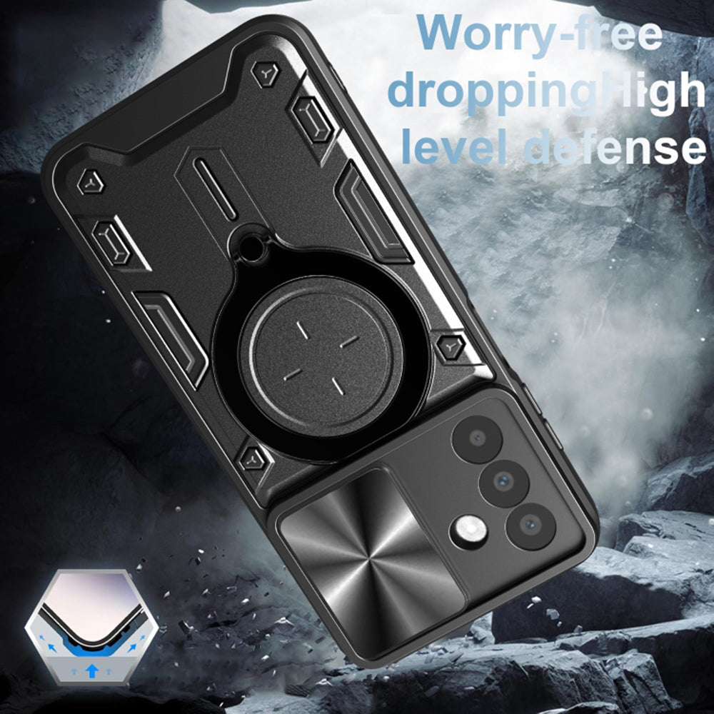 Capa para Samsung Galaxy A27 5G, Techsuit, CamGuard Pro, Vermelha
