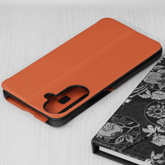 Case for Samsung Galaxy A27 5G, Techsuit, eFold New Model, Orange