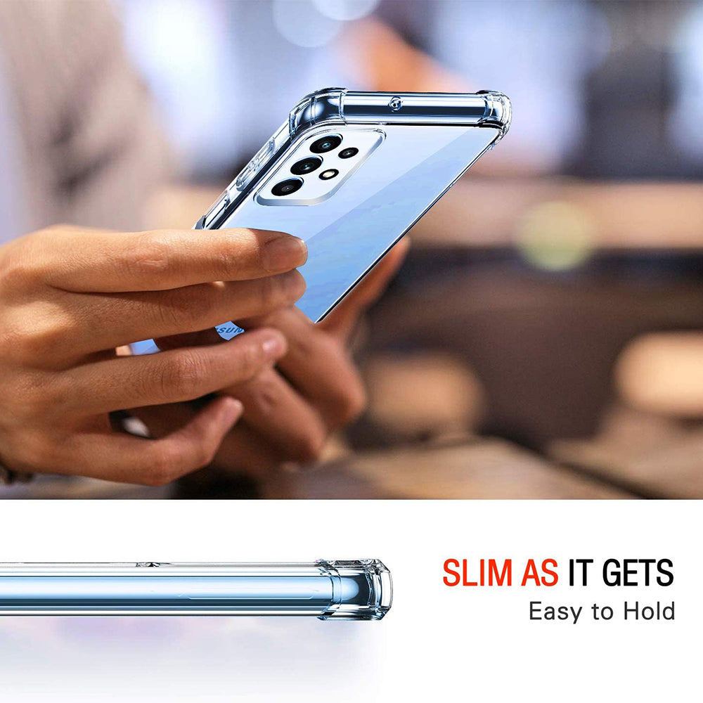 Capa para Samsung Galaxy A32 A325, Techsuit, Shockproof Clear, Transparente