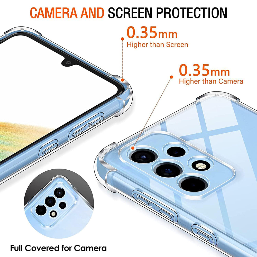 Capa para Samsung Galaxy A33 5G A336, Techsuit, Shockproof Clear, Transparente
