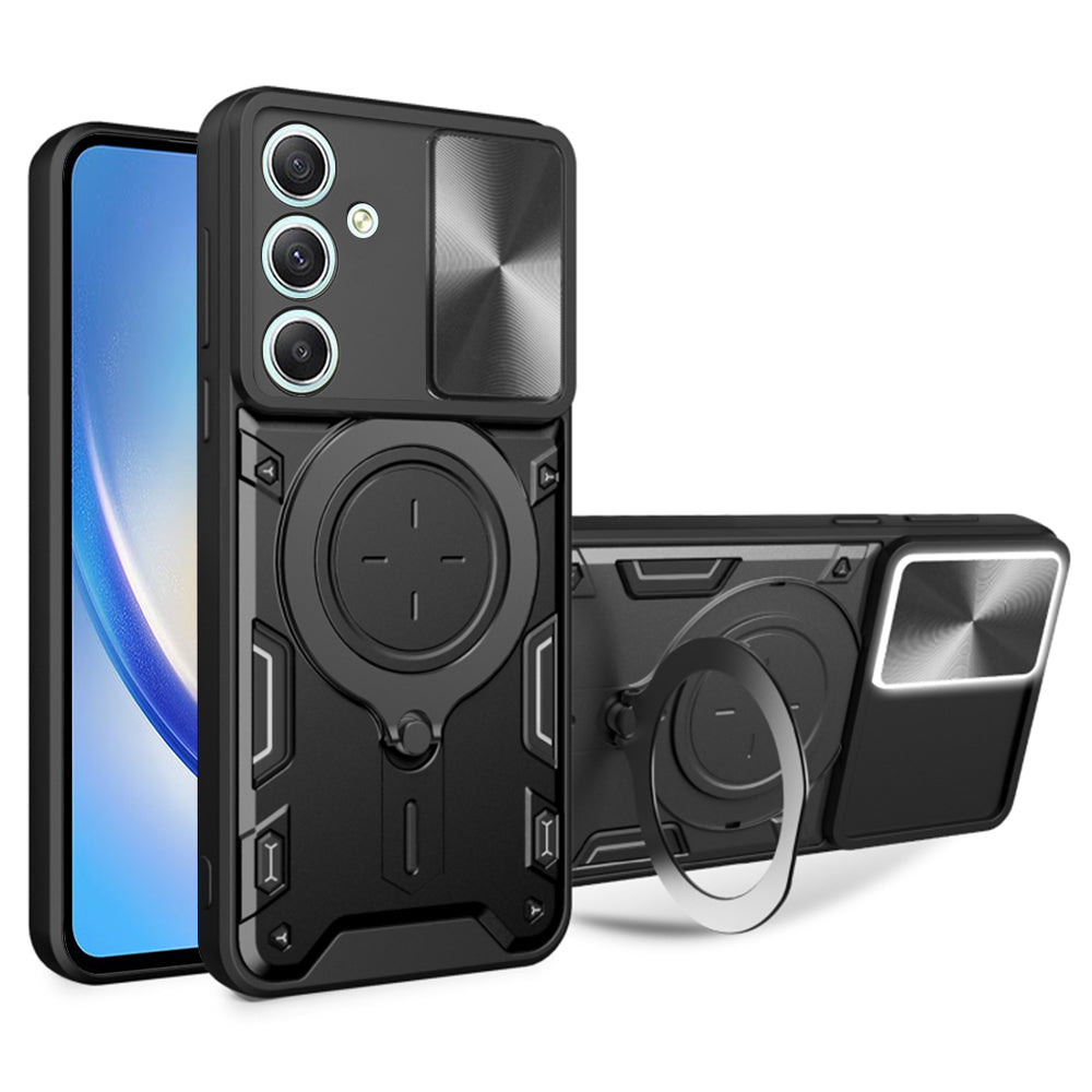 Capa para Samsung Galaxy A34 A346, Techsuit, CamGuard Pro, Preta