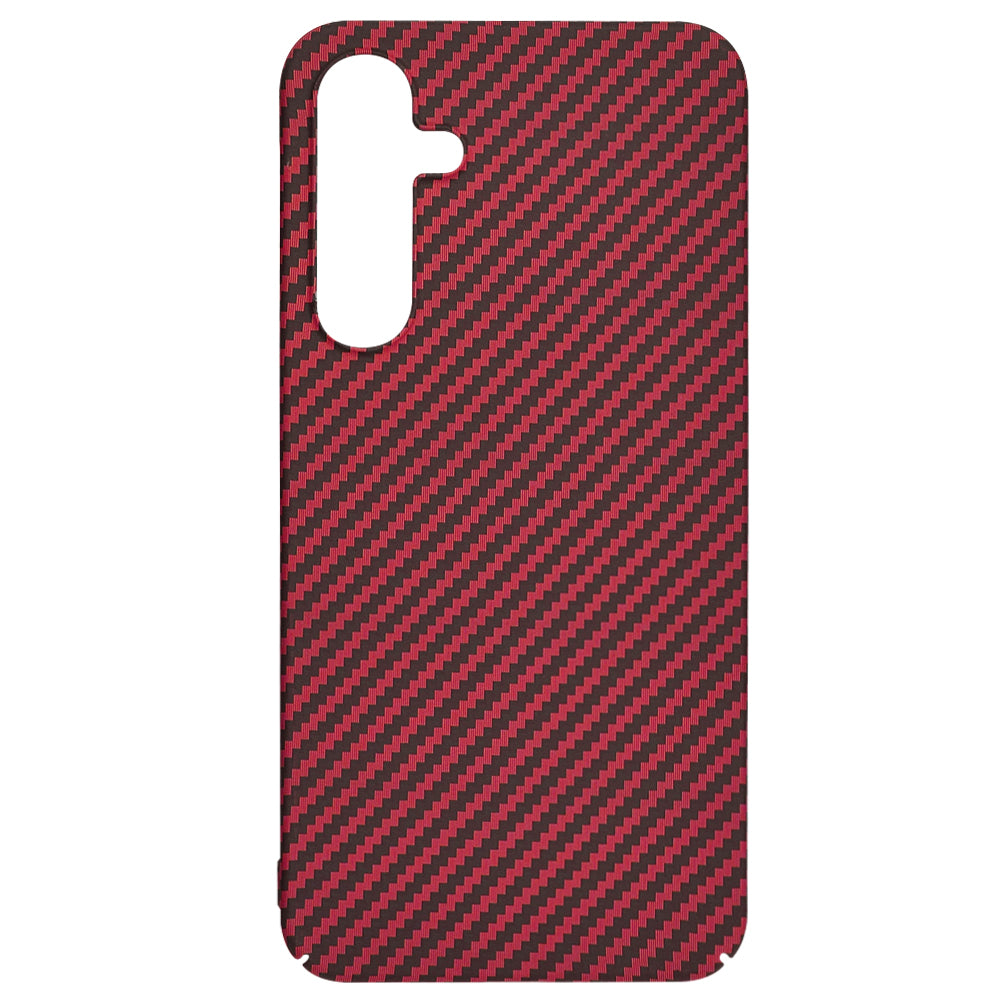 Capa para Samsung Galaxy A35 5G A356, Techsuit, Carbonite FiberShell, Vermelha