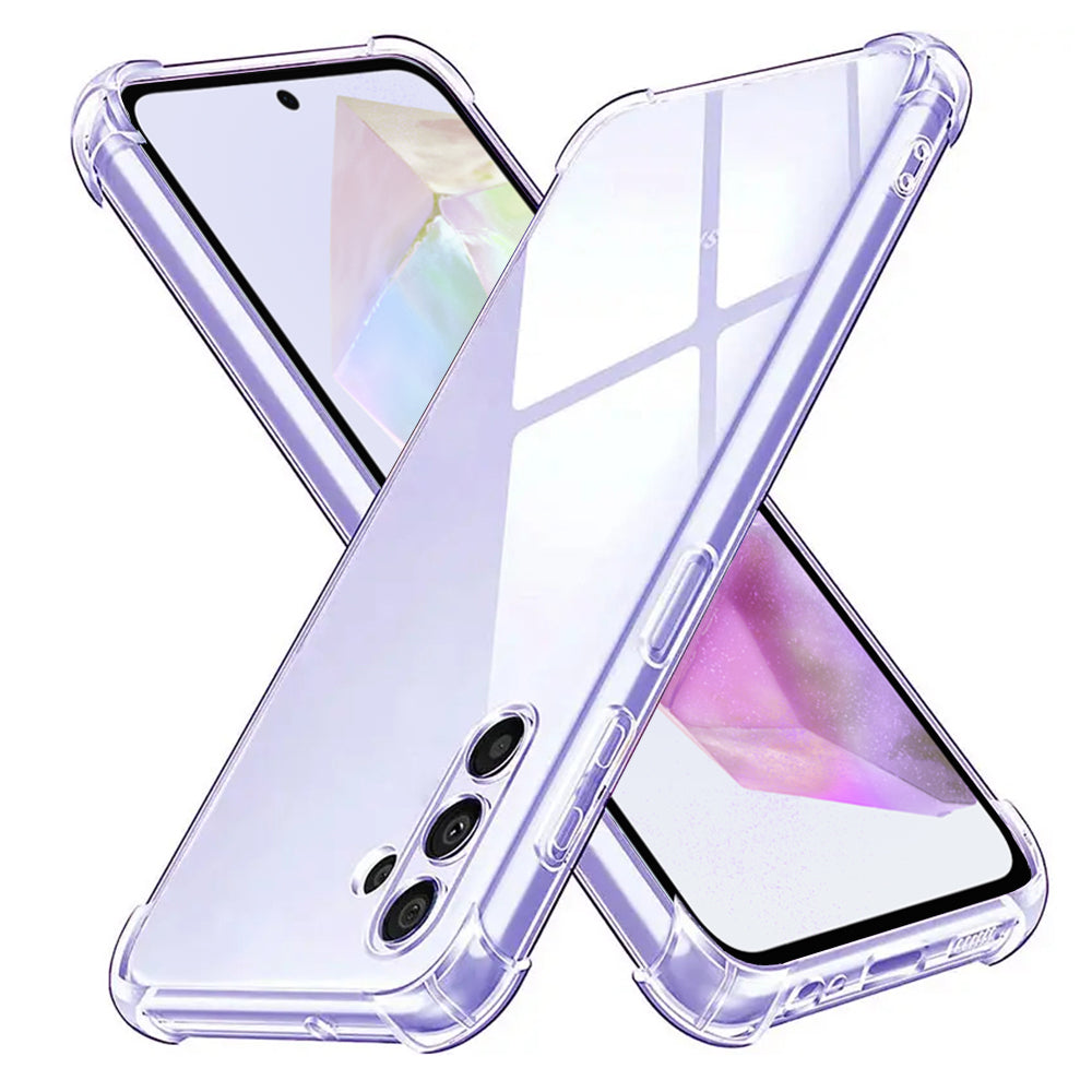 Capa para Samsung Galaxy A35 5G A356, Techsuit, Shockproof Clear, Transparente