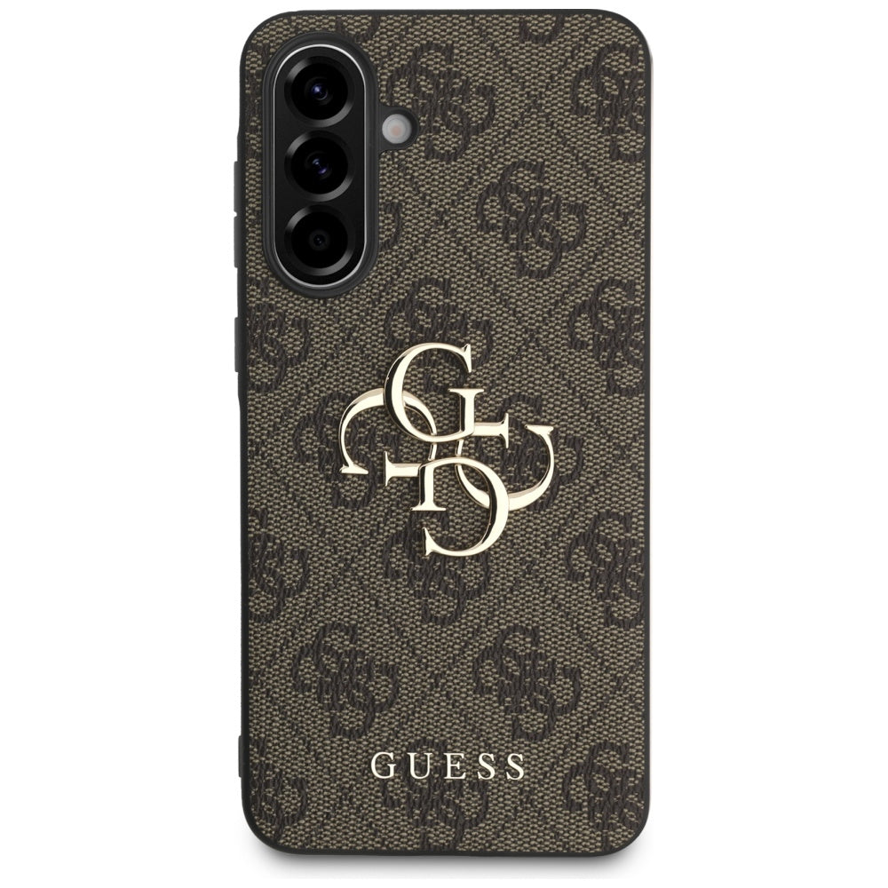 Capa para Samsung Galaxy A36 A366, Guess, 4G Big Logo, Castanho