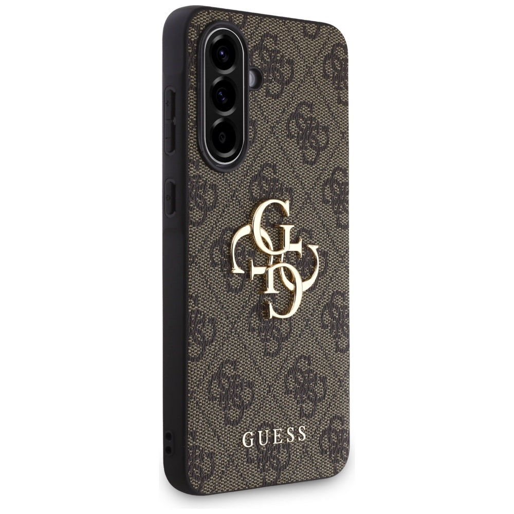 Capa para Samsung Galaxy A36 A366, Guess, 4G Big Logo, Castanho