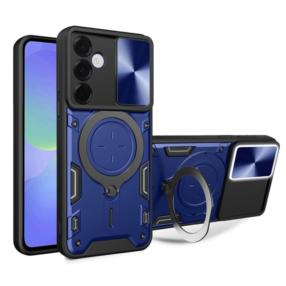 Capa para Samsung Galaxy A36 A366, Techsuit, CamGuard Pro, Azul