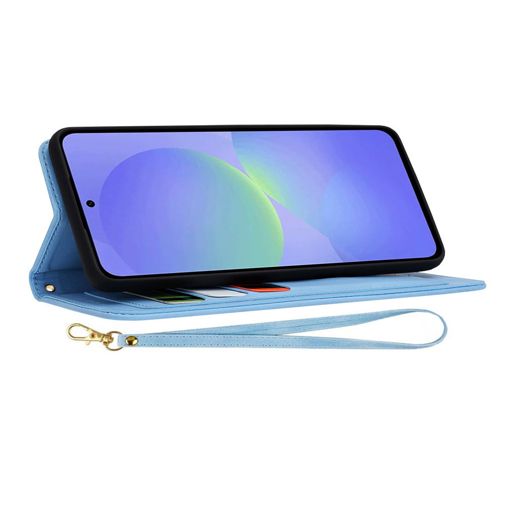 Capa para Samsung Galaxy A36 A366, Techsuit, FlipCraft, Azul