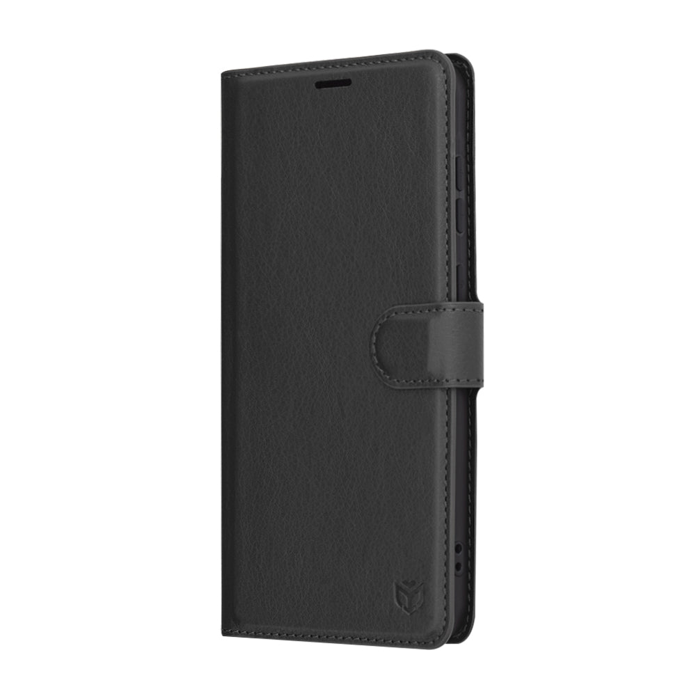 Capa para Samsung Galaxy A36 A366, Techsuit, Leather Folio, Preta
