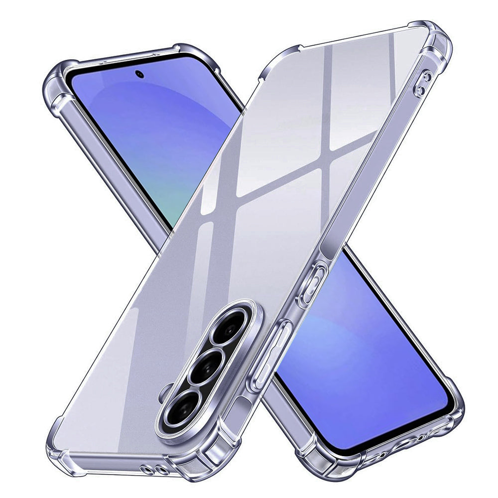 Capa para Samsung Galaxy A36 A366, Techsuit, Anti-impactos Transparente, Transparente