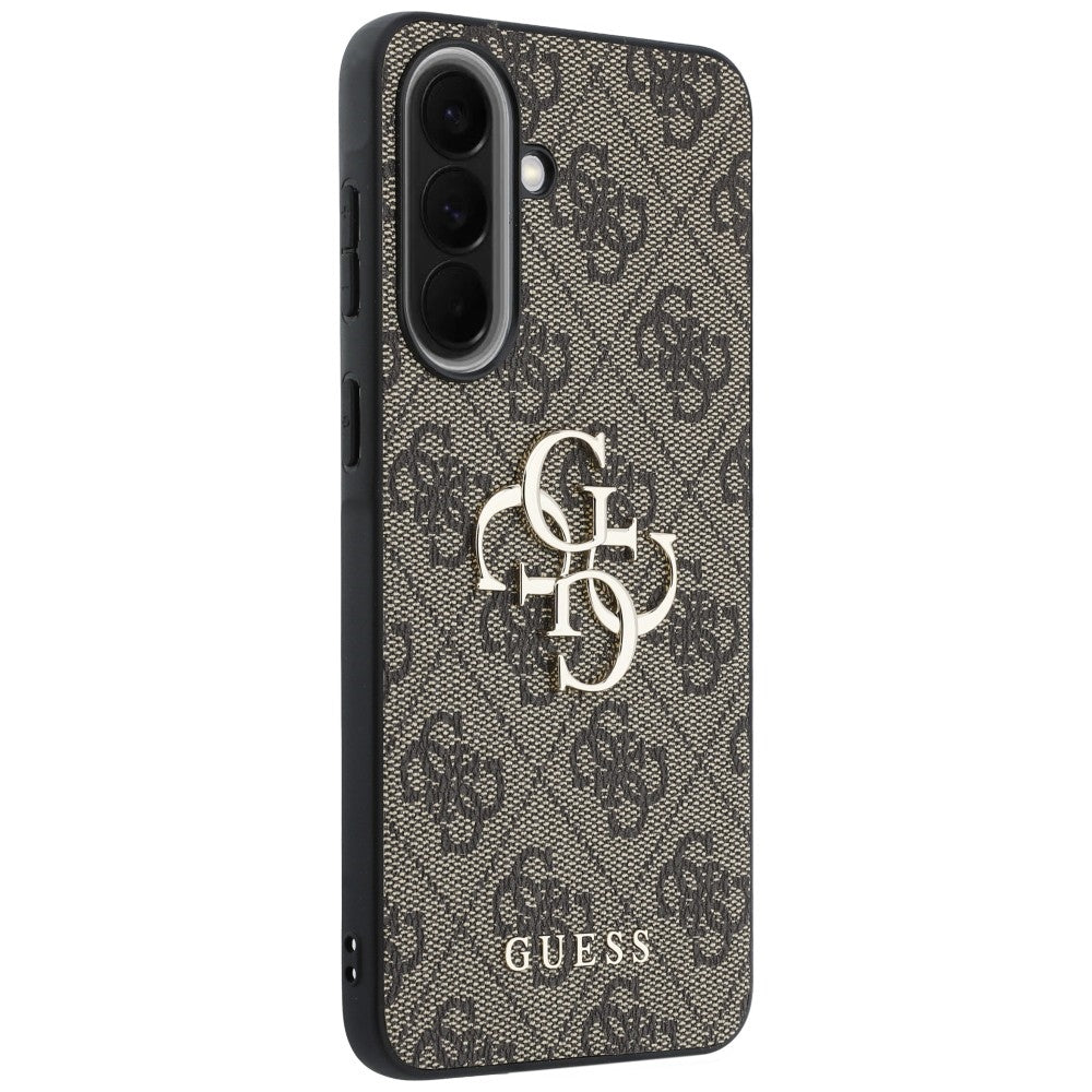 Capa para Samsung Galaxy A37 5G, Guess, 4G Big Logo, Castanha