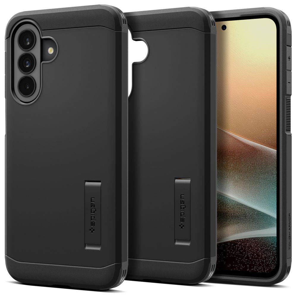 Capa para Samsung Galaxy A37 5G, Spigen, Tough Armor, Preta ACS11131