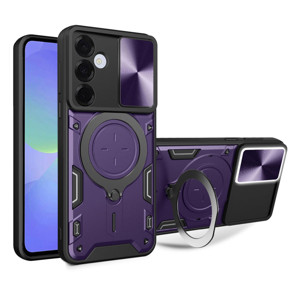 Capa para Samsung Galaxy A37 5G, Techsuit, CamGuard Pro, Roxo
