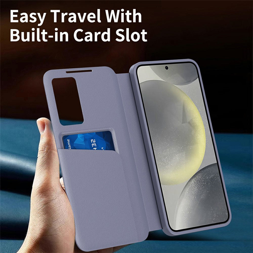 Capa para Samsung Galaxy A37 5G, Techsuit, SmartView, Roxo