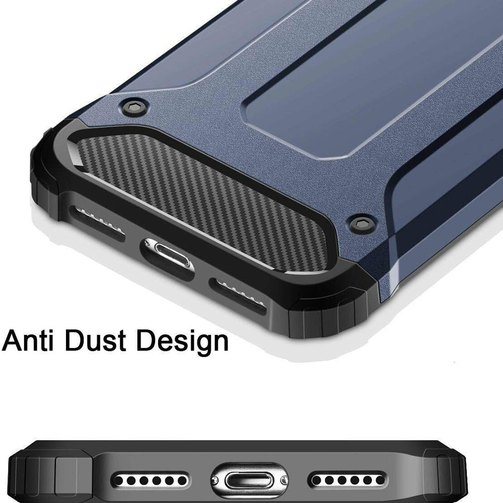 Capa para Samsung Galaxy A40 A405, Techsuit, Hybrid Armor, Preta
