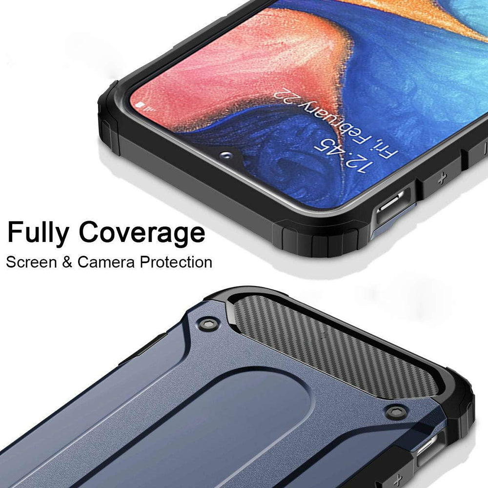 Capa para Samsung Galaxy A40 A405, Techsuit, Hybrid Armor, Preta
