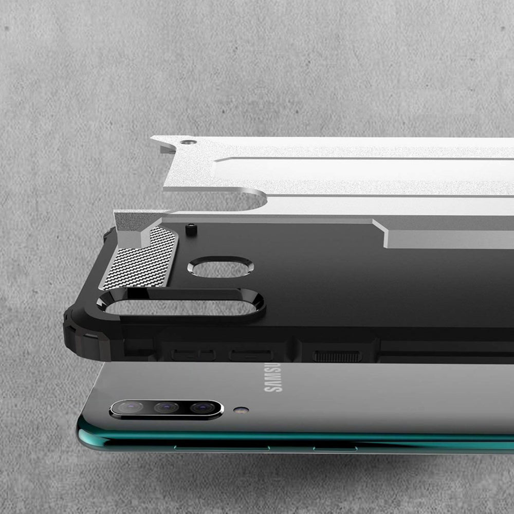 Capa para Samsung Galaxy A50s A507 / A30s A307 / A50 A505, Techsuit, Hybrid Armor, Preta