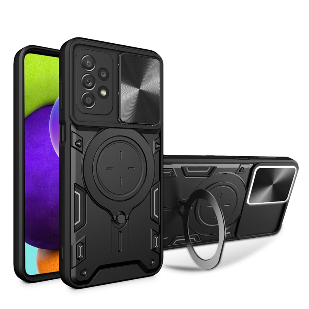 Capa para Samsung Galaxy A52s 5G A528 / A52 5G A526 / A52 A525, Techsuit, CamGuard Pro, Preta