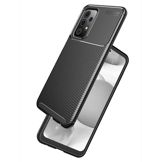 Capa para Samsung Galaxy A52s 5G A528 / A52 5G A526 / A52 A525, Techsuit, CarbonFiber, Preta