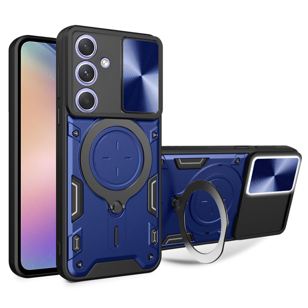 Capa para Samsung Galaxy A54 A546, Techsuit, CamGuard Pro, Azul