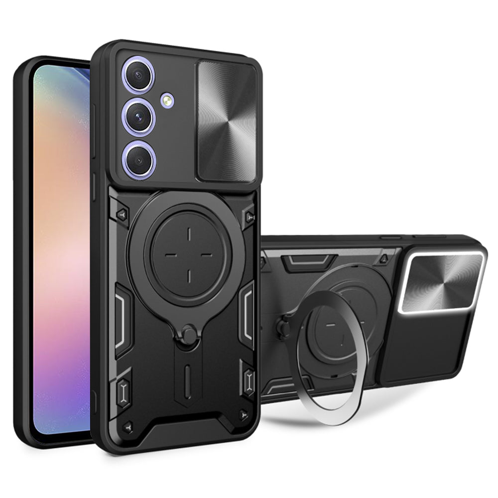 Capa para Samsung Galaxy A54 A546, Techsuit, CamGuard Pro, Preta