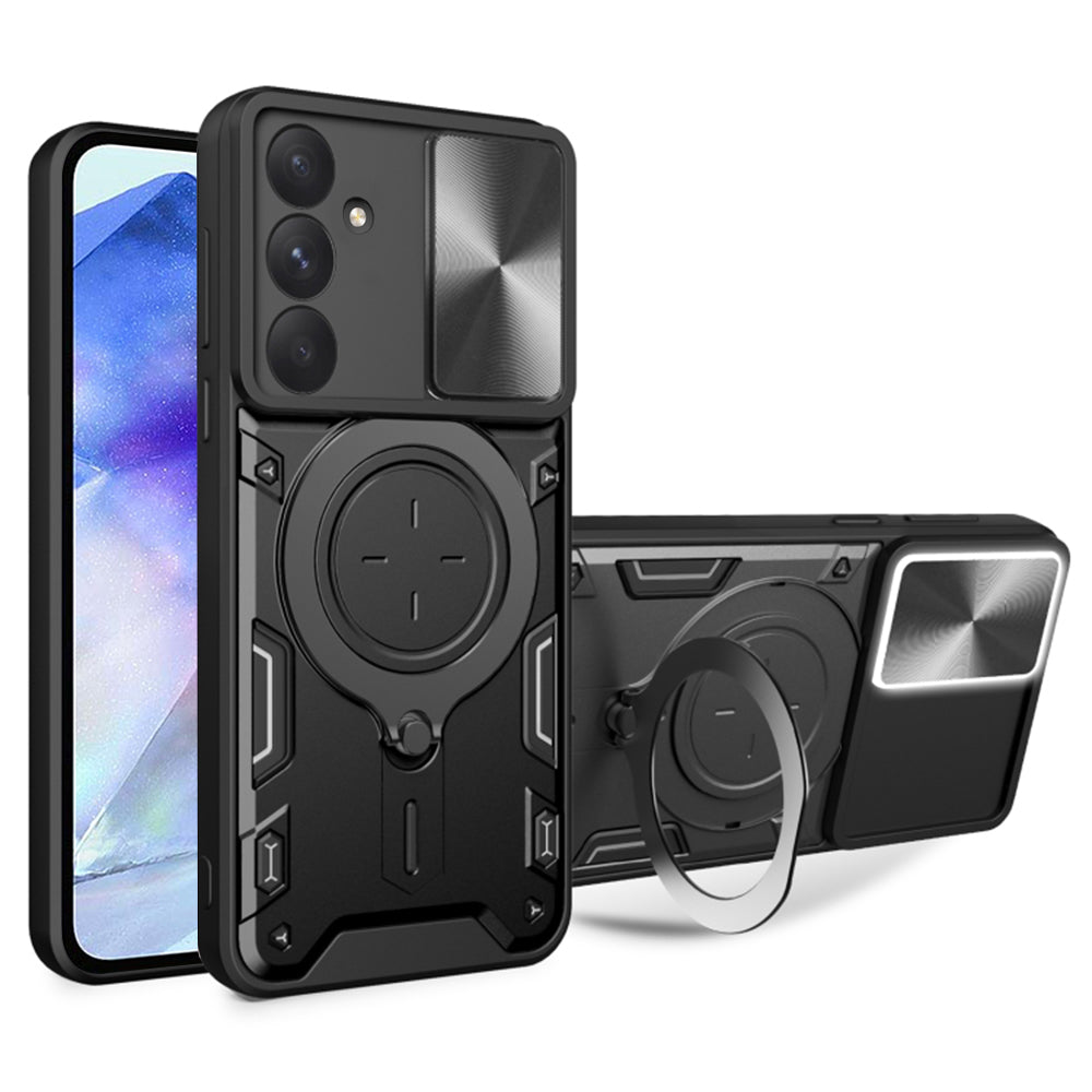 Capa para Samsung Galaxy A55 5G A556, Techsuit, CamGuard Pro, Preta