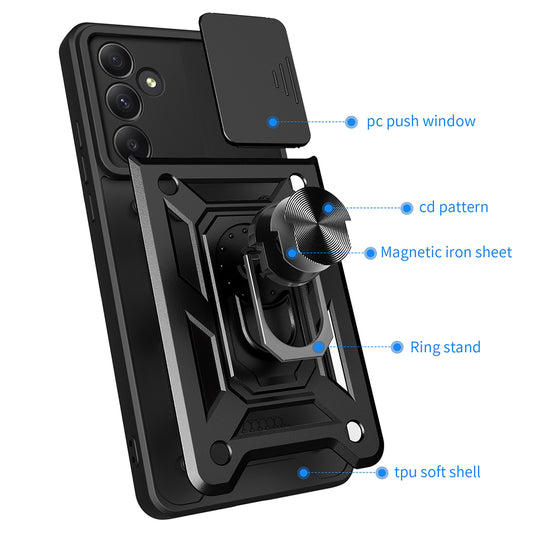 Capa para Samsung Galaxy A55 5G A556, Techsuit, CamShield, Azul